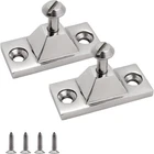 2 Pcs Boat Deck Hinge Mount Marine 316 S/s Bimini Top Side New. Price: $22.99.