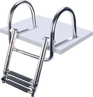 Marinebaby 3 Steps Pontoon Boat Ladder, Stainless Steel Folding Telescoping R... New. Price: $109.99.