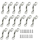 15 Pcs 316 Stainless Steel Bimini Boat Top Pad Eye Strap Tie Down M5 Kayak New. Price: $19.82.