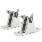 2 Pcs Marine Deck Hinge Mount, 316 Stainless Steel, Bimini Top, Boat Fitting New. Price: $23.63.