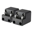 Ptm Watersports 4-BOLT Billet Aluminum Board Rack Mounts, Black Pair New. Price: $208.47.