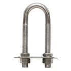 Safe Boat Bow Eye U-bolt HDWR3867 5 3/8 X 1/2 Inch Ss New. Price: $15.03.