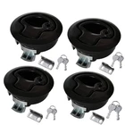 Wjskdq 4PCS Boat Hatch Handle Round Latches Flush Pull Slam For Bo... New. Price: $55.28.