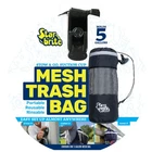 Star Brite Mesh Trash Bag W/locking Suction Cup & Litter Guard Cinch Tie - 5 New. Price: $36.20.