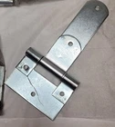 (qty. 6) Buyers Products B2423F, 2.25 X 8" Steel Strap Hinge Leaf Zinc Open. Price: $60.00.