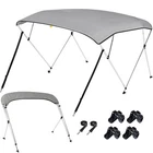 Kakit 1200D Oxford 3 Bow 4 Bimini Tops Boat Cover With Frame & Support Poles New. Price: $133.19.