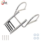 4 Step Stainless Steel Telescoping Boat Ladder With Pedal Hand Railing Us New. Price: $70.83.