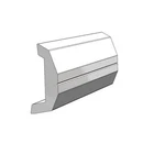 Taco Marine Model V213670WHA Rigid Rub Rail Arctic White 20 New. Price: $218.99.