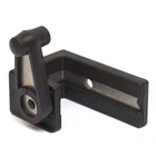 Marine East 14495-R Black 1-1/4" Rail Right Gate Latch W/ Stainless Steel Insert New. Price: $18.95.