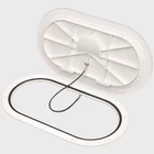 T-h Marine Boat Oval Deck Plate 6 X 13 Inch White Plastic New. Price: $85.26.