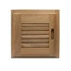 Whitecap Teak Louvered Door & Frame - Right Hand 12" X 60720 New. Price: $104.69.