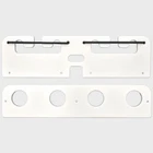 Crest Pontoon Rod Rack Holder 2000121 Starboard Polar White (2 Pc) New. Price: $50.28.