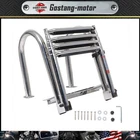 4 Step Telescoping Foldable Stainless Steel Boat Ladder With Pedal Hand Railing New. Price: $119.87.