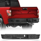 Fit 2017-2024 Nissan Titan Steel Rear Bumper W/ Led Lights & License Plate New. Price: $359.90.