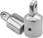 2 Pack 316 Marine Stainless Steel 7/8" Eye End Cap Bimini Top Fitting Hardware New. Price: $22.39.