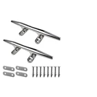 Metraxion Boat CLEAT2 Pack 8 Inch Marine Grade 316 Stainless Steel Open Base New. Price: $48.25.