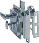 Perko 0918DP0CHR Regular-bevel Rim Lock Set With Box Strike New. Price: $148.18.