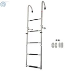 Stainless Steel Folding Ladder Telescoping 400 Lb. Limit 2 STEP+3 Silver New. Price: $86.86.