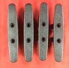 Four Pack Nylon Boat Dock Cleats 6" Black Plastic Seachoice New. Price: $24.99.