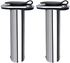 2X Stainless Steel Marine 90 Flush Mount Boat Fishing Rod Holder With Pvc Cap New. Price: $26.83.