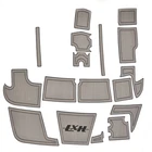 Larson Lxh 210 Boat Non-skid Deck Mats Gray / Black (set Of 17) New. Price: $420.03.