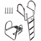 Coc-lf Pontoon Boat Ladder Stainless Steel Folding Telescoping Rear Entry New. Price: $142.45.