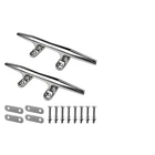 Metraxion Boat CLEAT2 Pack 10 Inch Marine Grade 316 Stainless Steel Open Base New. Price: $66.70.