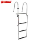 Heavy Duty 3-STEP Boarding Ladder Dual-handle Stainless Steel Marine New. Price: $88.87.