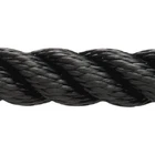 New England Ropes Premium 5/8" X 50' Black Nylon 3-STRAND Dock Line. Price: $166.02.