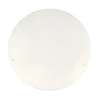 Single Round 10" Outer Diameter Matte Plastic (pp) Boat Deck Plate New. Price: $35.95.