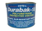 DURABAK18 Textured-qt-non Slip Coating, Bedliner, Boat Deck, Construction-white New. Price: $44.79.