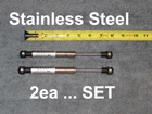 2EA Stainless 7.5" 10# Rv Camper Trailer Marine Gas Strut Shock Spring Lift Ram New. Price: $42.99.
