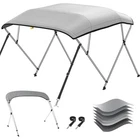 Kakit Boat Bimini Top 3 Bow/ 4 Canopy Cover 6FT 8FT Long With Frame New. Price: $178.19.