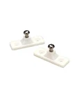 Seachoice 7/8" X 2" White Plastic Side Mount Deck Hinge Screw #1/4"-20 76021 New. Price: $13.15.