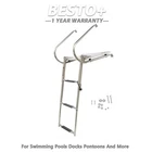3-STEP Stainless Steel Ship Ladder With Platform Marine Telescoping New. Price: $108.25.