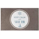 Stephen Roberts STRB-21299-01 Keep Calm And Sail On 18" X 30" Pvc Door Mat Board New. Price: $19.95.
