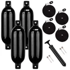 Ribbed Pvc Boat Fender Vinyl Bumper Marine Dock Shield Protection 6.5"X24" New. Price: $39.95.