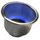 Whitecap Flush Mount Cup Holder W/blue Led Light Stainless Steel (S-3511BC) New. Price: $40.99.