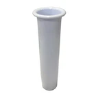 Tigress Lipped Insert For 10" Flared Rod Holder - White New. Price: $15.02.