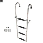2 Step Boat Deck Folding Ladder Stainless Steel Telescoping Anti Slip New. Price: $62.55.