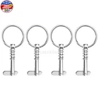 Four Pcs Of Marine Grade Stainless Bimini Top Pins W/drop Cam & Spring 1/4" X 1" New. Price: $16.99.