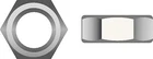 Seachoice SC1321 5/16 - 24 Hex Nut Ss 100/BG New. Price: $68.64.