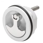 Whitecap Compression Handle Cp Zamac/white Nylon No Lock #S-1417WC New. Price: $48.09.