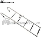New Boat Stainless Steel Folding Ladder Telescoping 400 Lb. Limit 2 STEP+3. Price: $83.19.