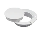 Marinco Deck Plate 3IN Snap-in Wht New. Price: $17.50.