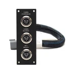 Aviara Boat Switch Panel 501293A AV40 Cabin Lights Aluminum New. Price: $183.38.