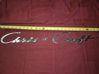 Oem Chris Craft 27" Badge Emblem Logo Name Plate Original RWB044430364 Used. Price: $225.00.