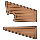 Cruisers Boat Non-skid Head Mats V2828100 238 Seadek Teak (set Of 2) New. Price: $155.87.