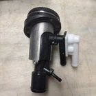 1/2" Stainless Steel Boat Straight Gas/fuel Deck Fill EF468 W/ Cap/chain/screw Used. Price: $75.00.