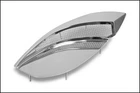 Cobalt R3 R5 R7 One Piece Engine Vent Starboard 316 Stainless Steel Oem New. Price: $99.00.